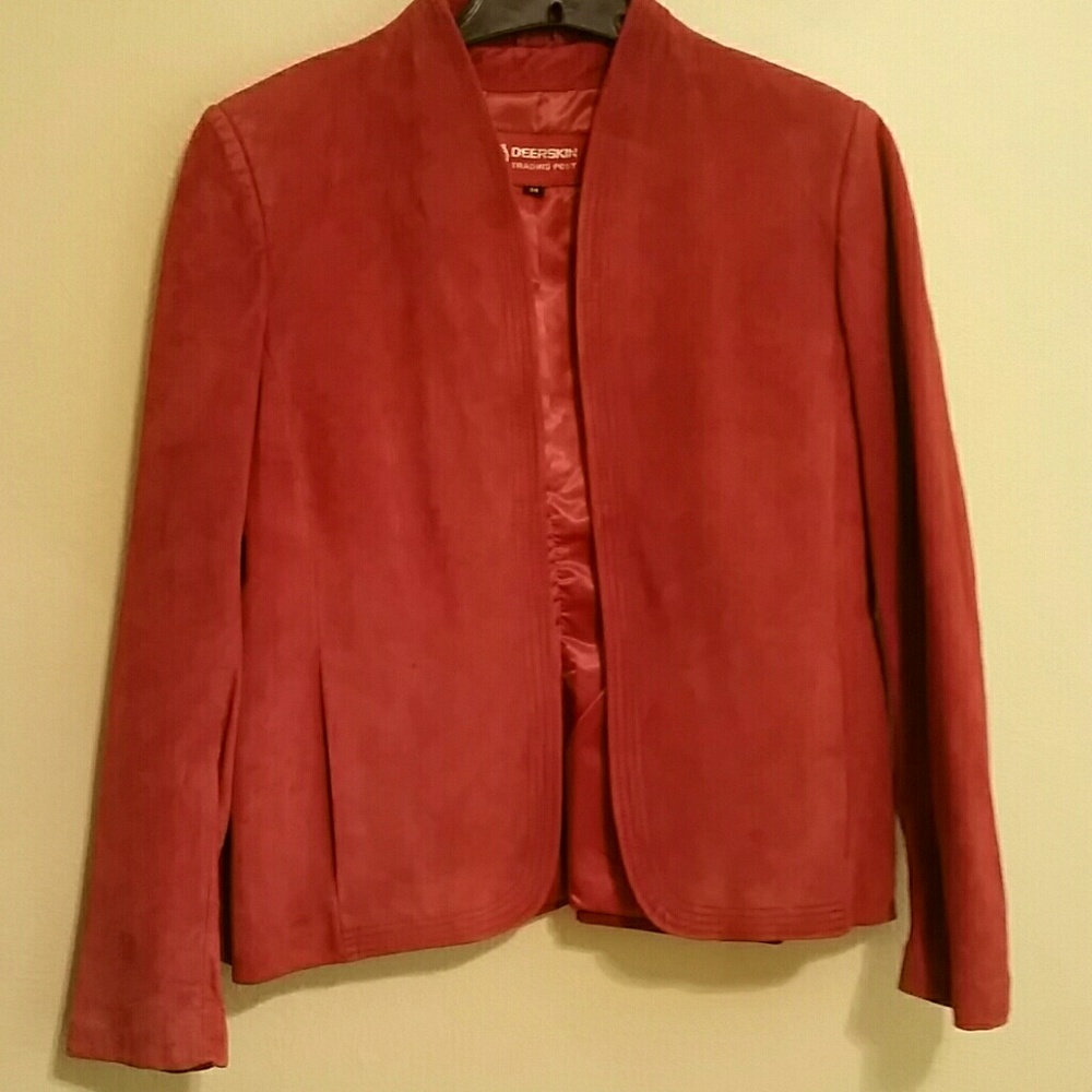 Vintage Deerskin Trading Post Suede Jacket